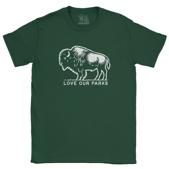 Love Our Parks Bison Tee