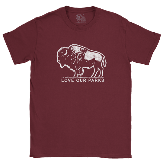 Love Our Parks Bison Tee