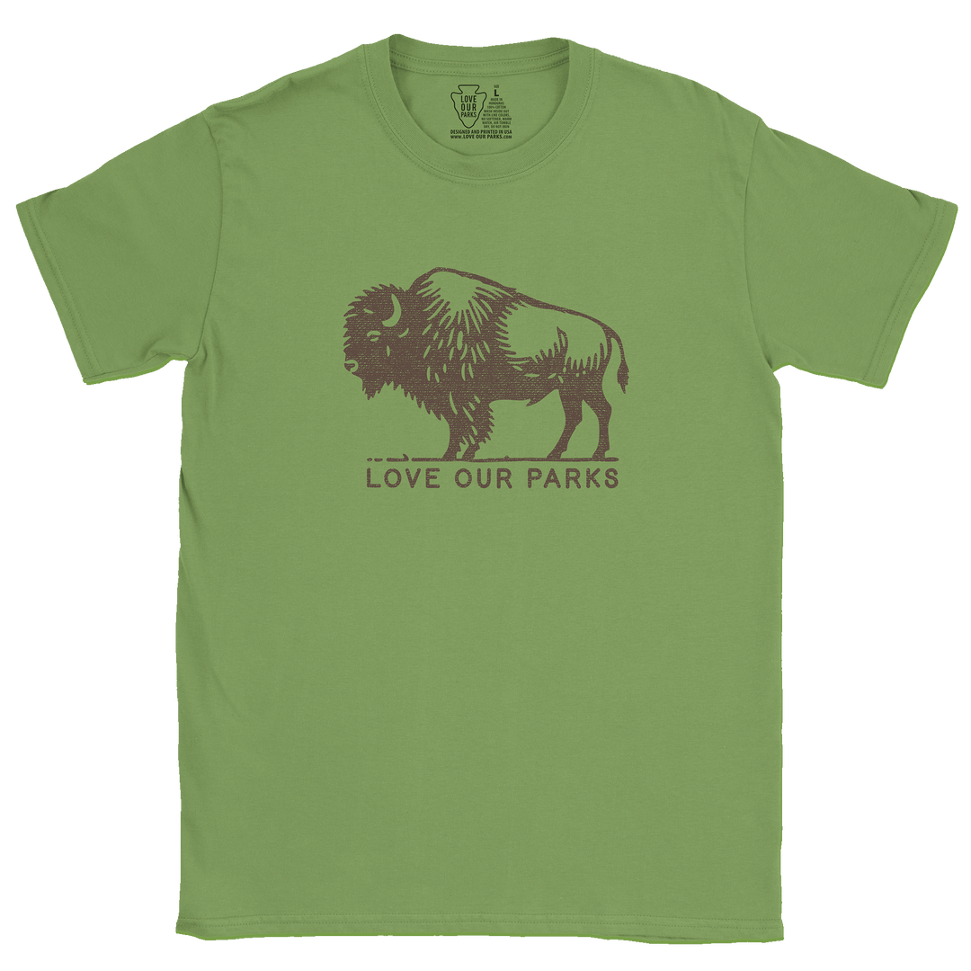 Love Our Parks Bison Tee