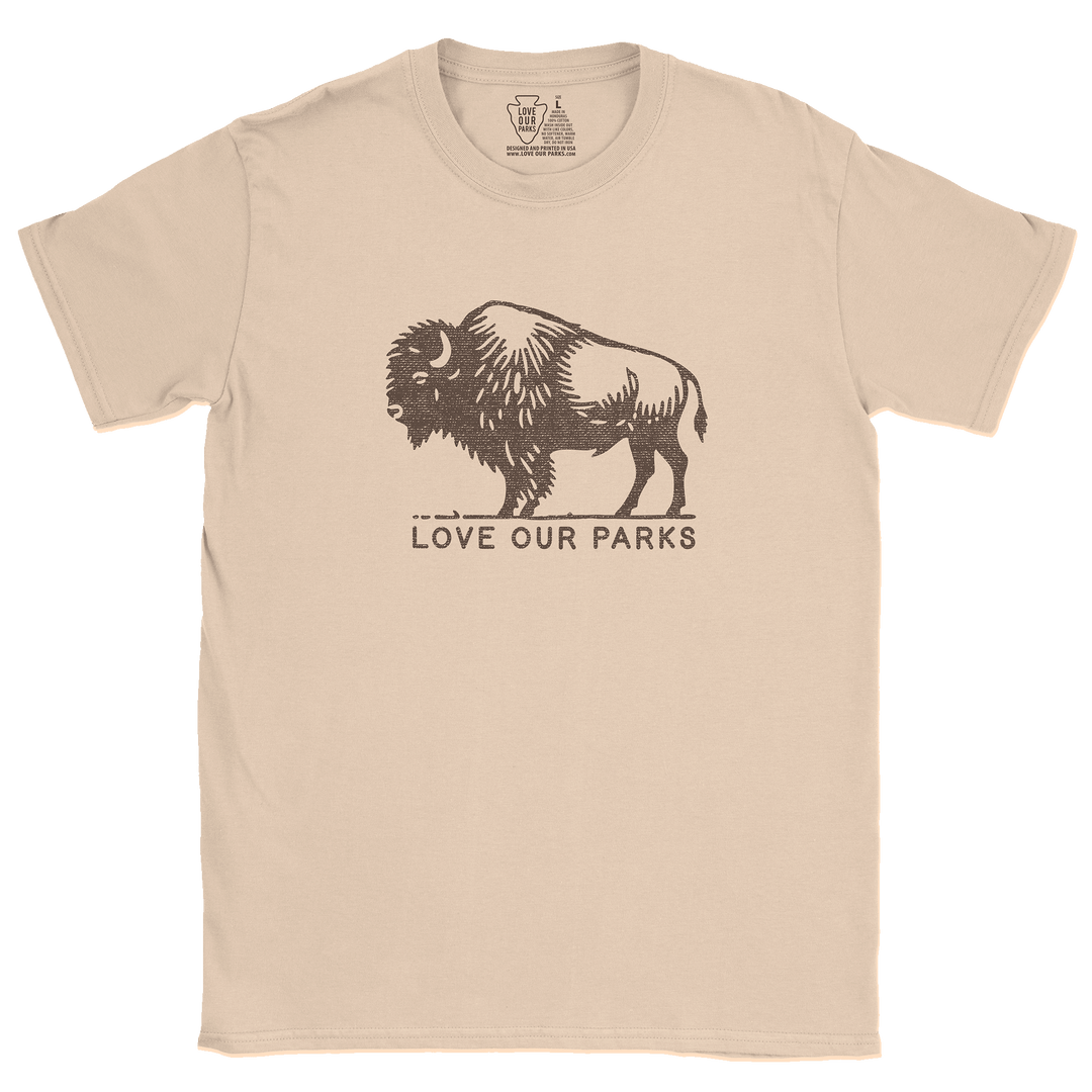 Love Our Parks Bison Tee