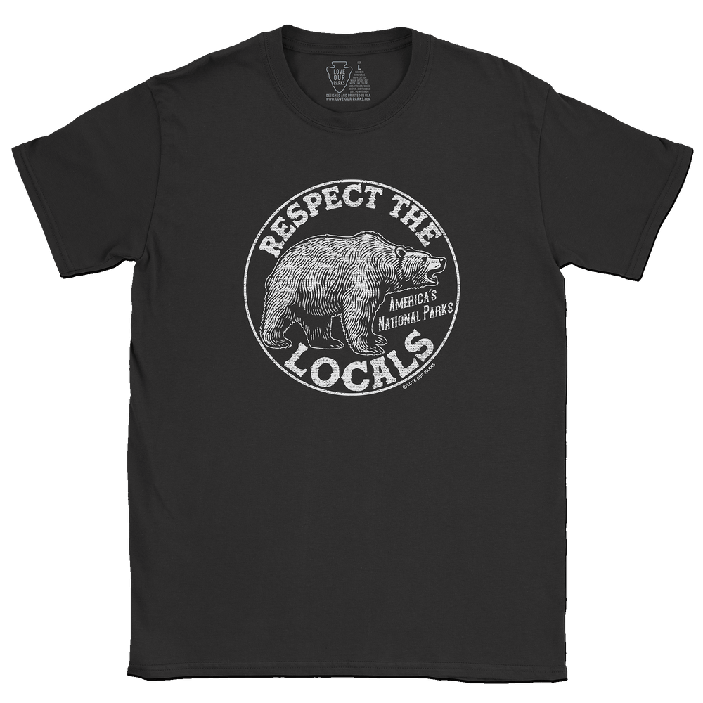 Respect The Locals Grizzly Tee