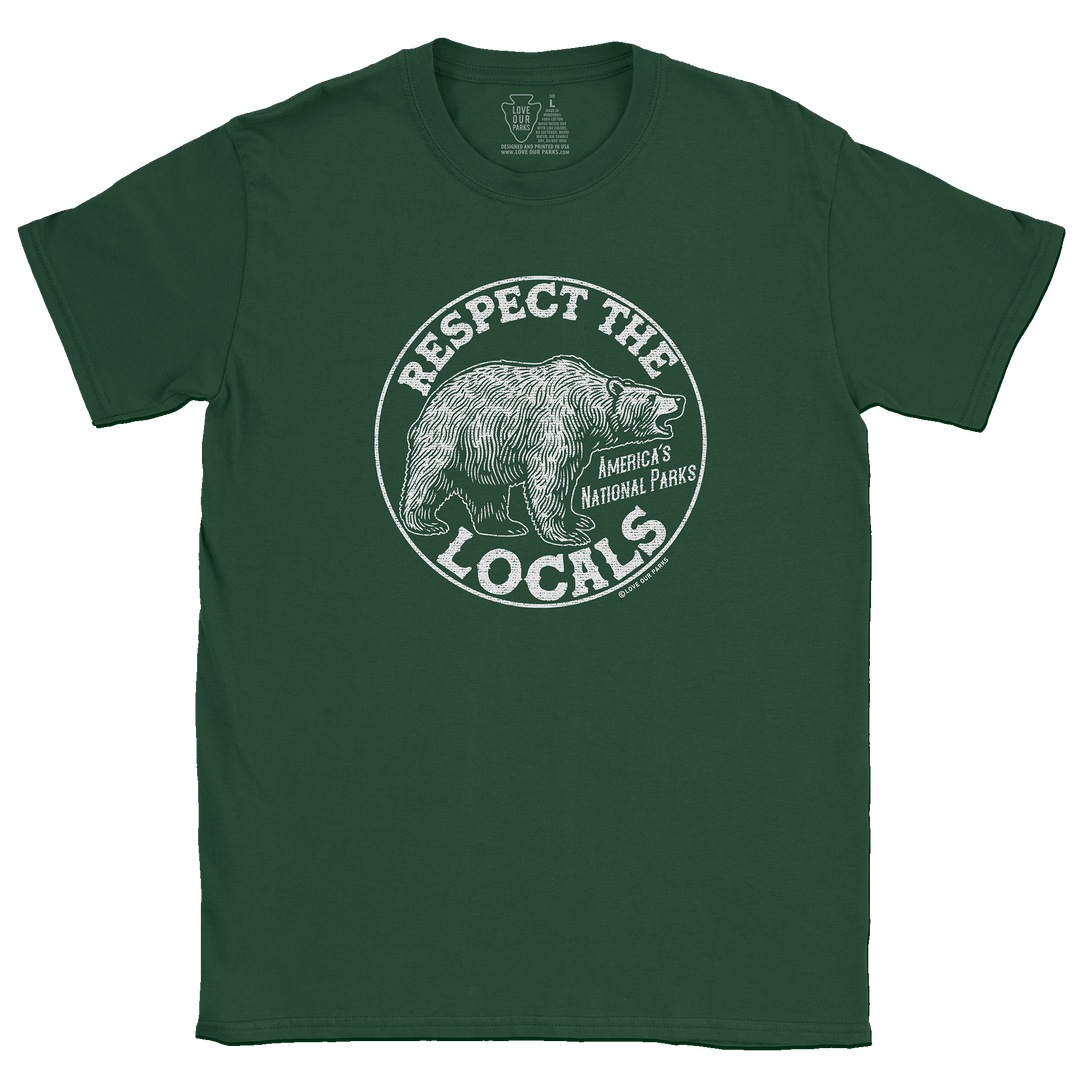 Respect The Locals Grizzly Tee