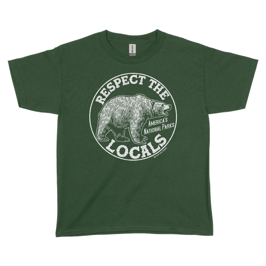 Respect The Locals Grizzly Youth Tee