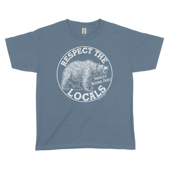 Respect The Locals Grizzly Youth Tee