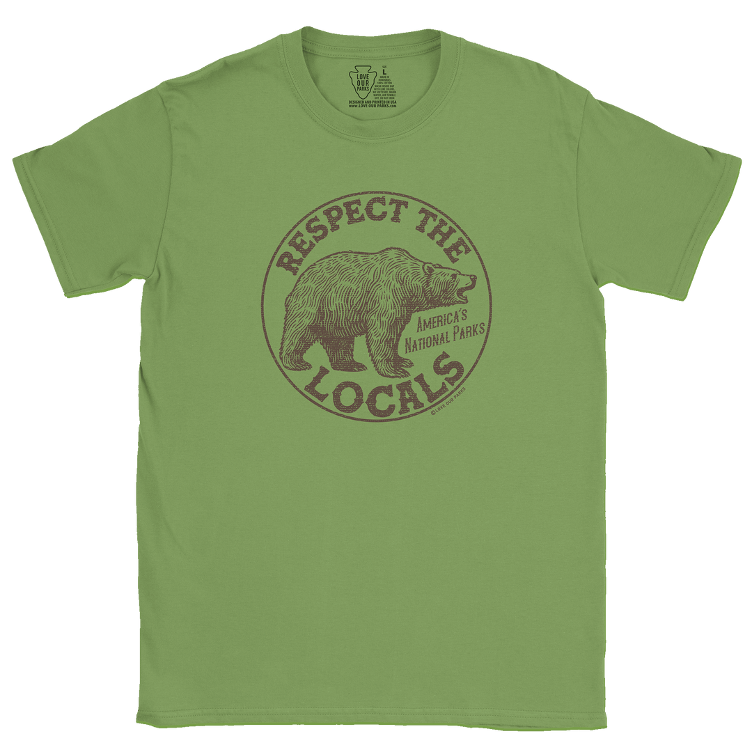 Respect The Locals Grizzly Tee