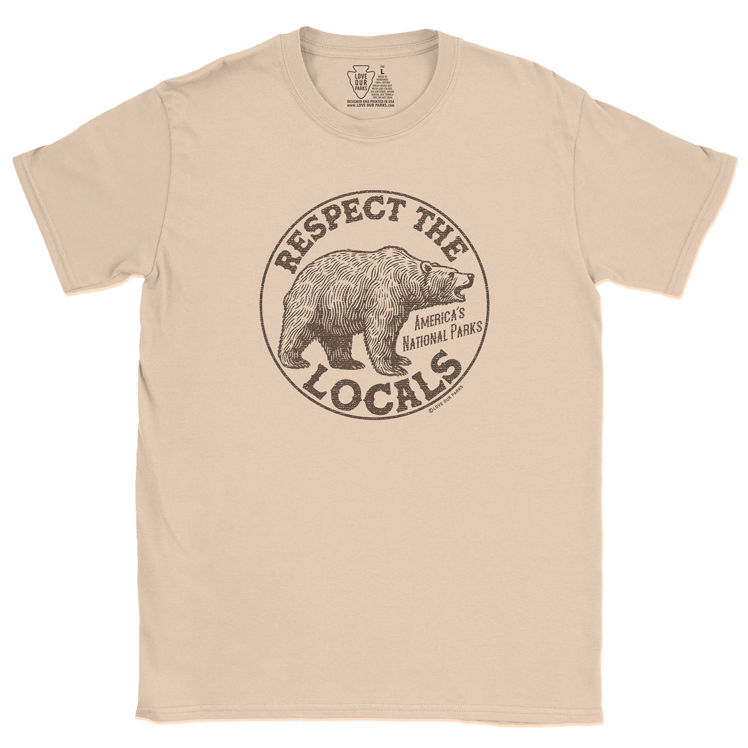Respect The Locals Grizzly Tee