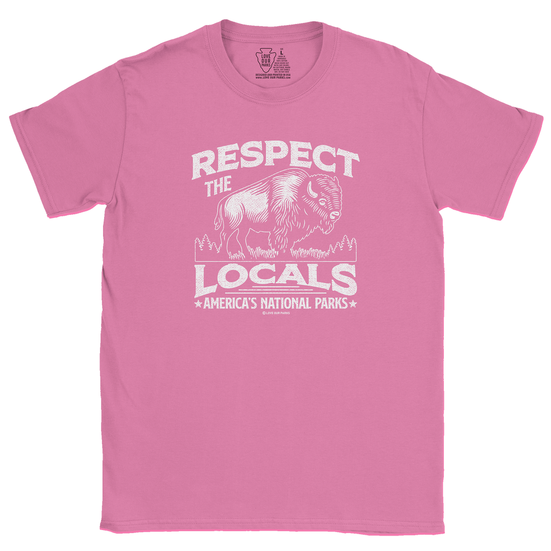 Respect The Locals Bison Tee