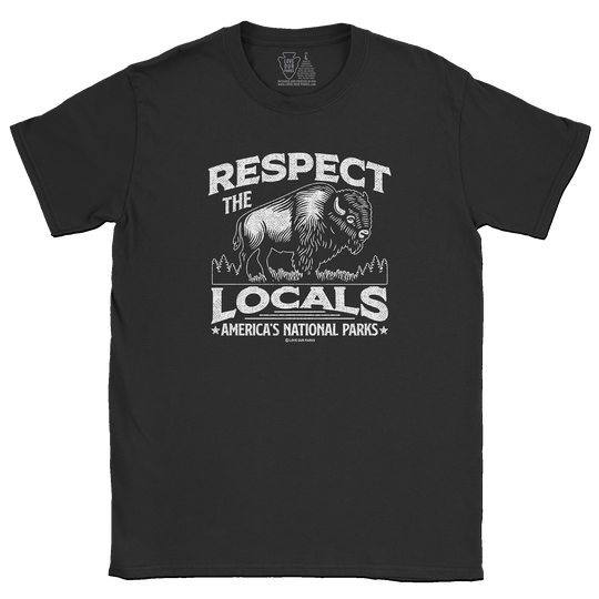 Respect The Locals Bison Tee
