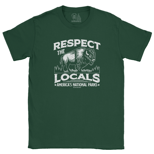 Respect The Locals Bison Tee