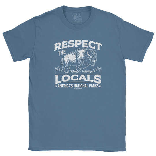 Respect The Locals Bison Tee