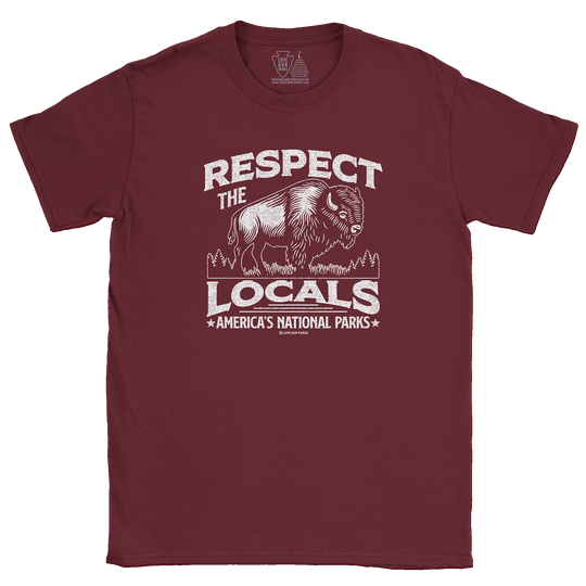 Respect The Locals Bison Tee