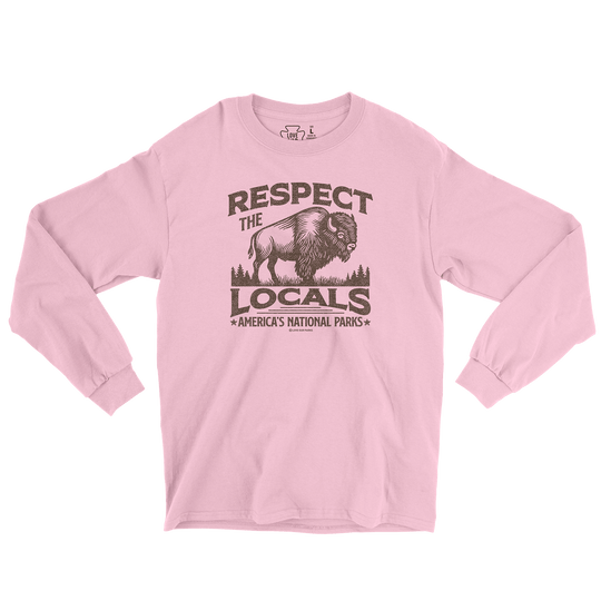 Respect The Locals Bison Long Sleeve Tee