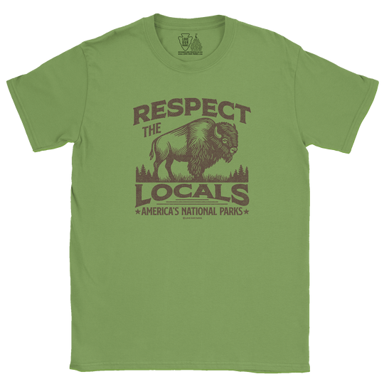 Respect The Locals Bison Tee