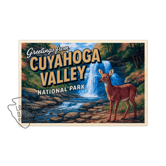 Cuyahoga Valley National Park Postcard Magnet