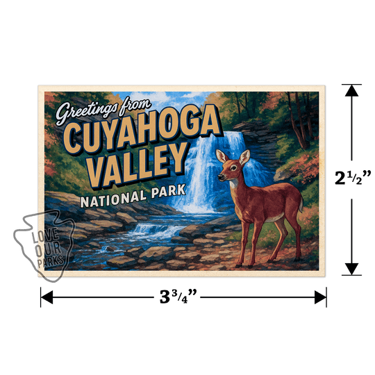 Cuyahoga Valley National Park Postcard Magnet
