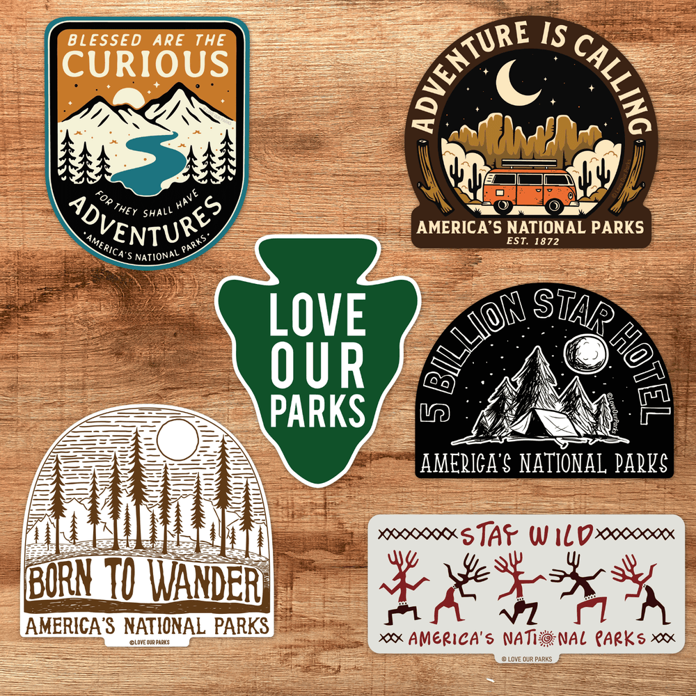 Explorer Sticker Bundle - 6 Pack