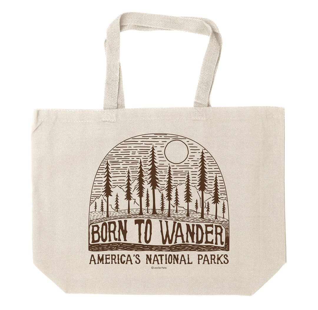 Born To Wander Tote Bag