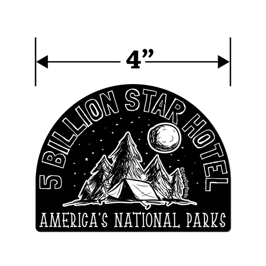 Five Billion Star Hotel Sticker