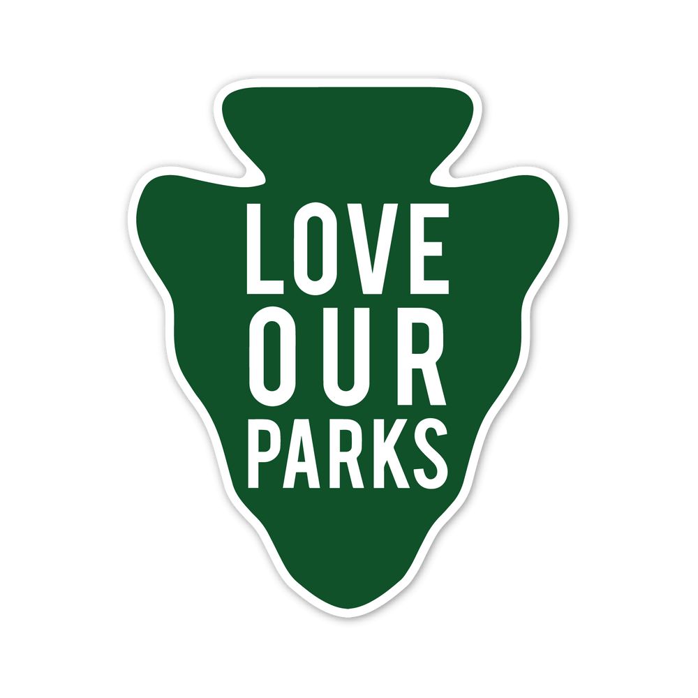 Love Our Parks Mini Sticker