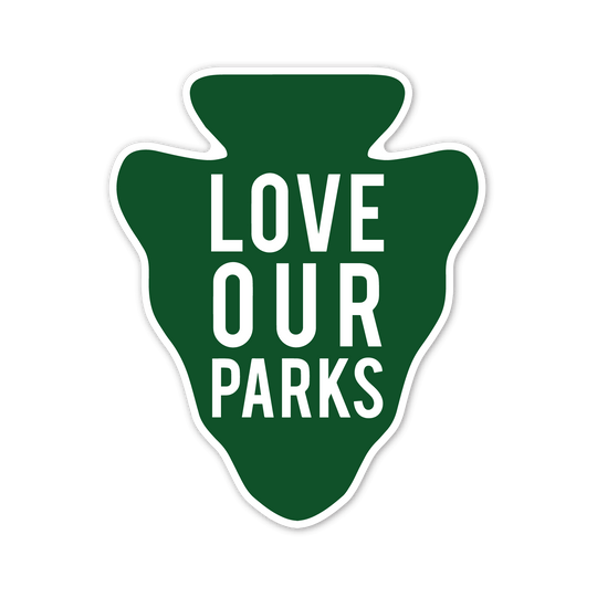 Love Our Parks Mini Sticker