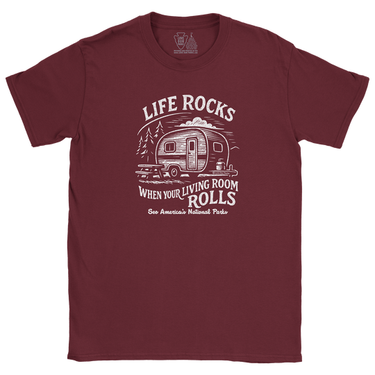 Life Rocks Camper Tee