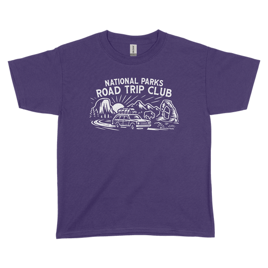 National Parks Road Trip Club Youth Tee