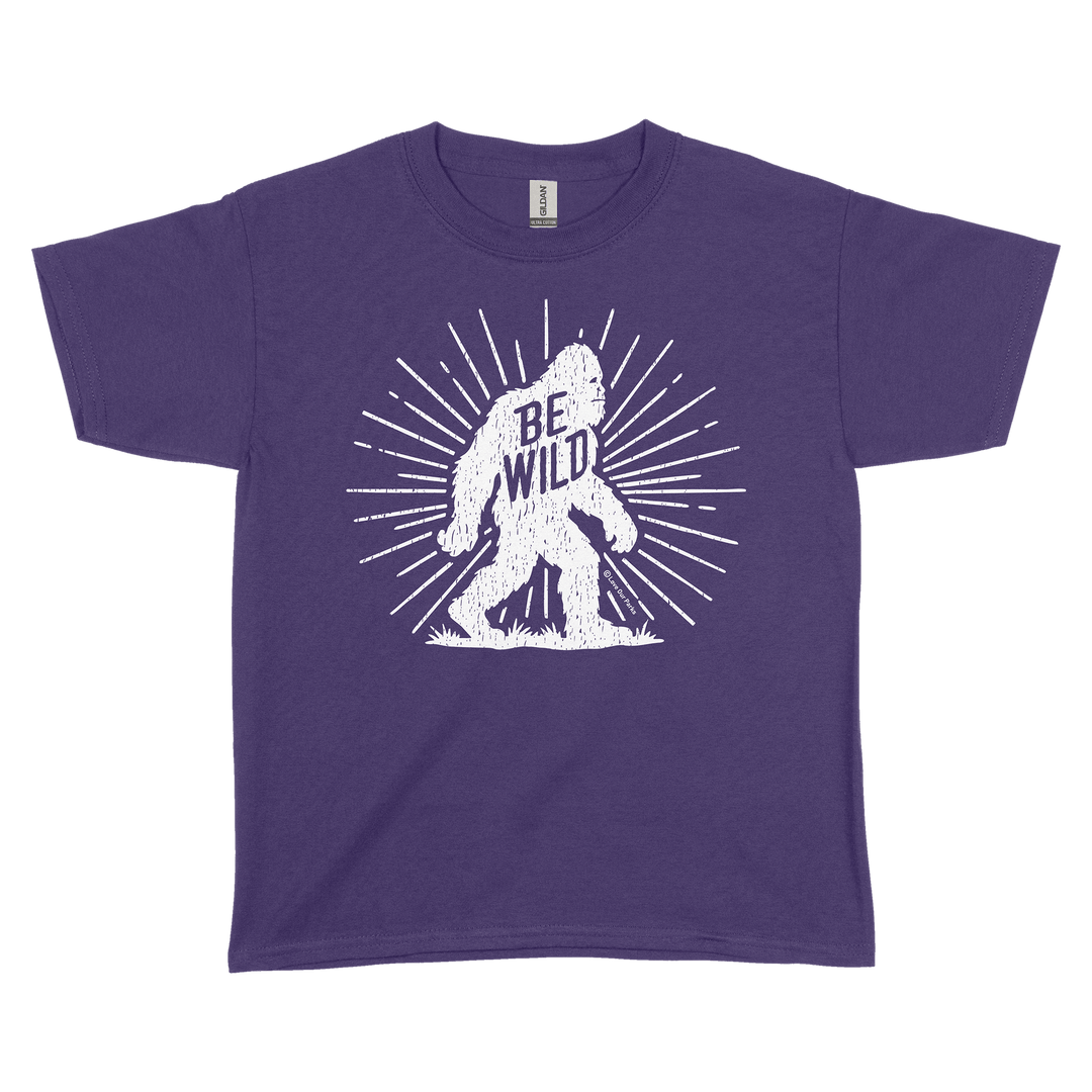 Be Wild Bigfoot Youth Tee