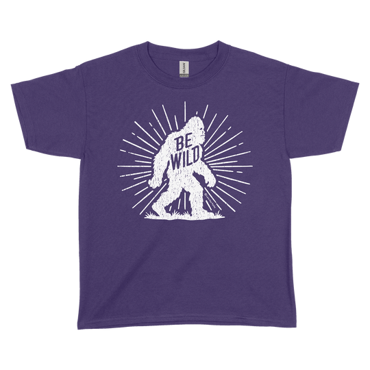 Be Wild Bigfoot Youth Tee