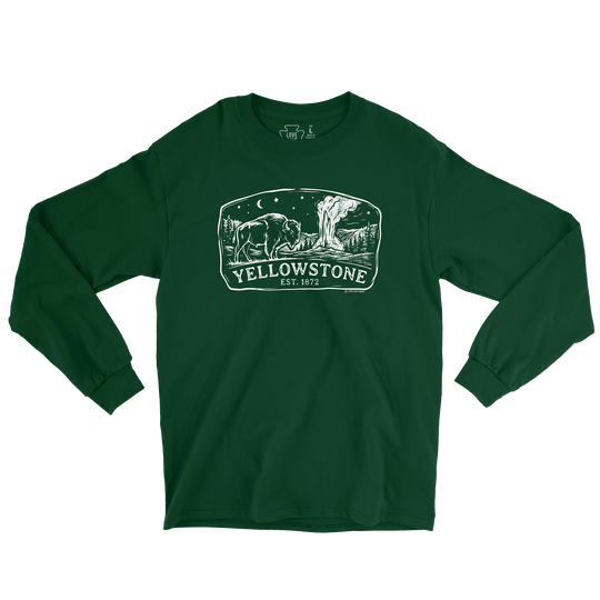 Yellowstone Wildlands Long Sleeve Tee
