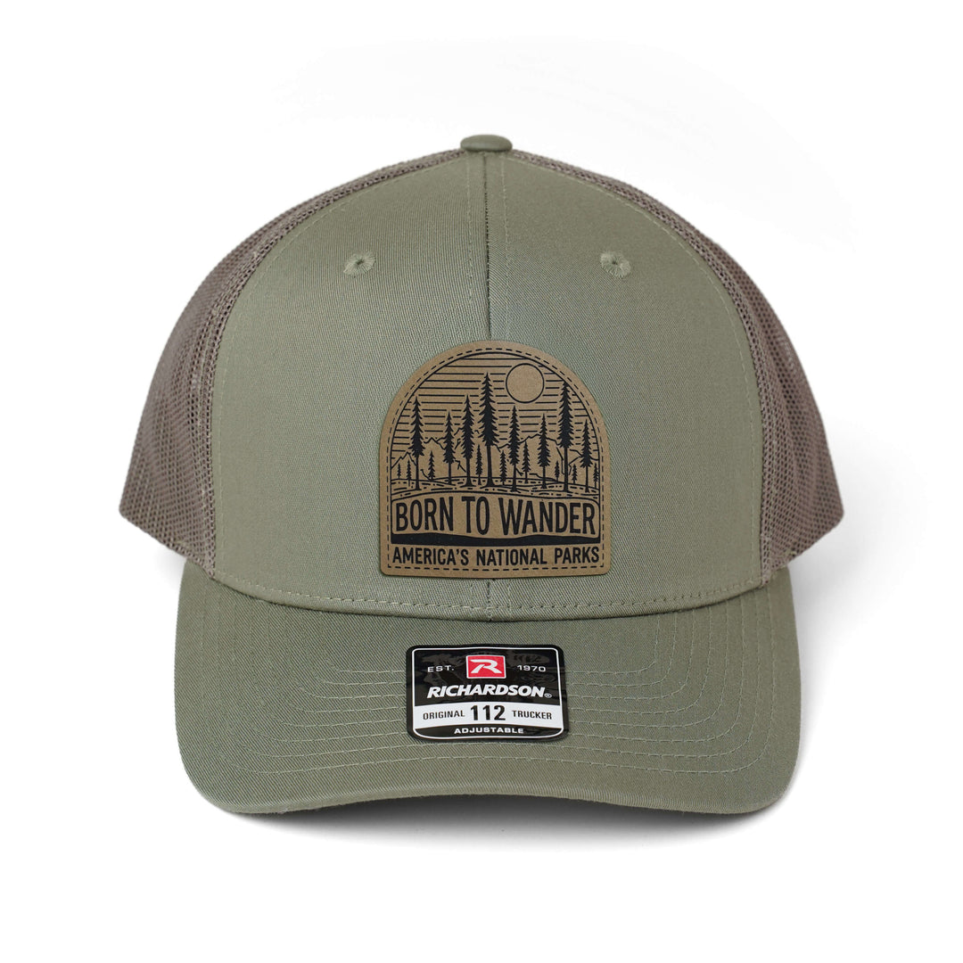 Born To Wander Trucker Hat