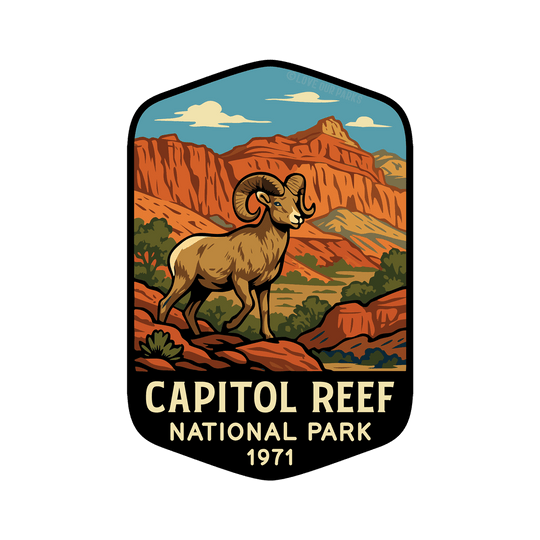 Capitol Reef National Park Sticker