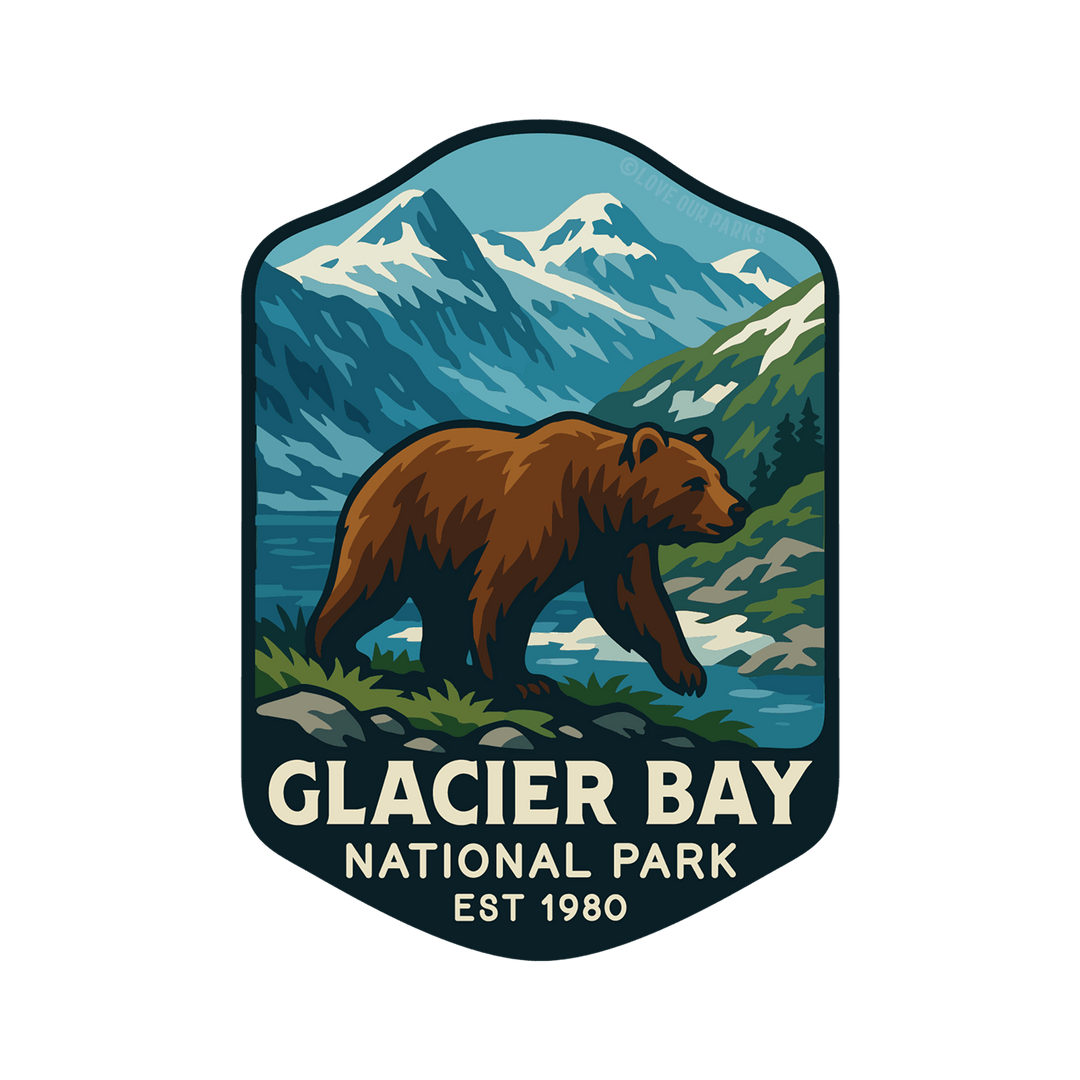 Glacier Bay National Park Sticker