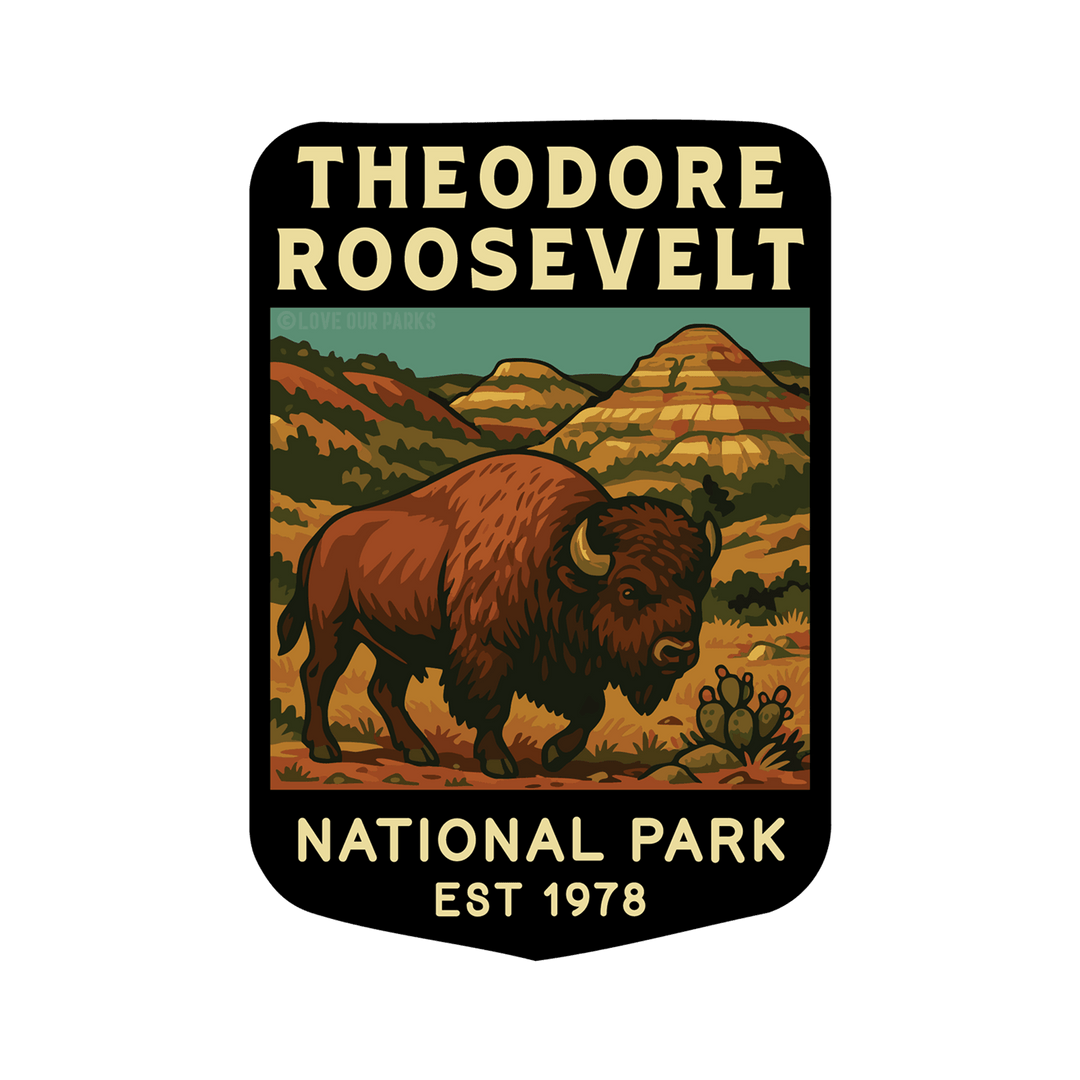 Theodore Roosevelt National Park Sticker