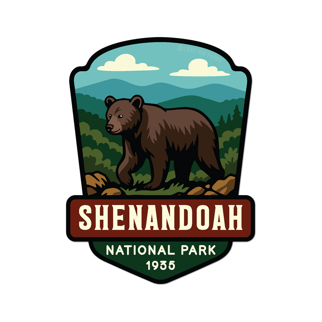 Shenandoah National Park Sticker