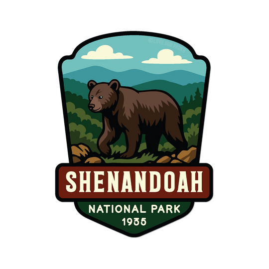Shenandoah National Park Sticker