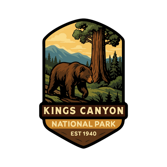 Kings Canyon National Park Sticker