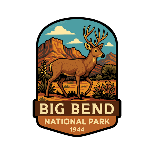 Big Bend National Park Sticker
