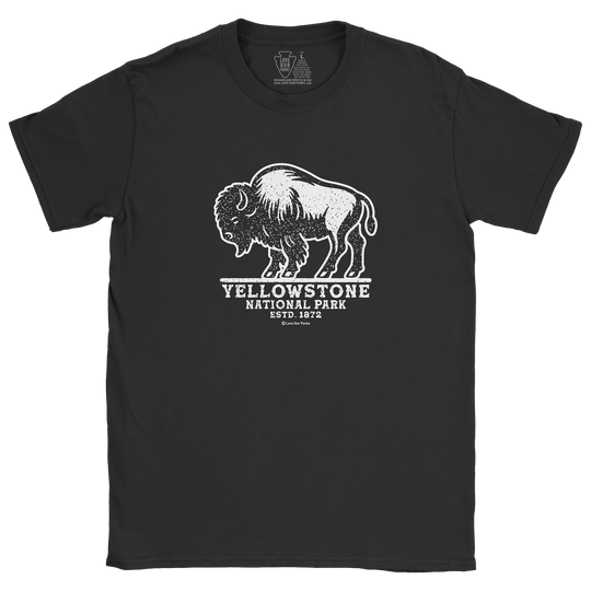 Yellowstone National Park Bison Tee