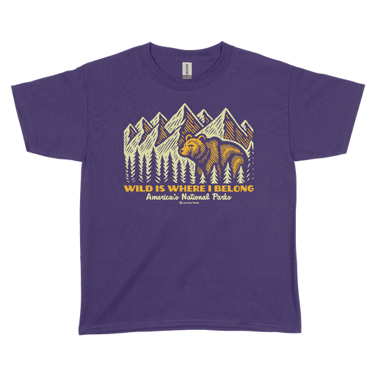 Wild Is Where I Belong Youth Tee