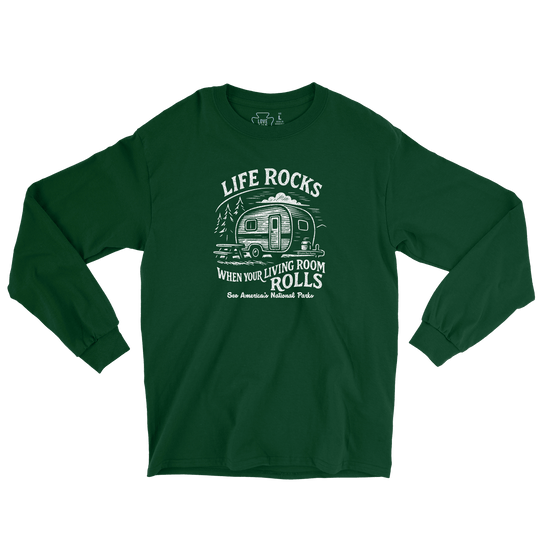 Life Rocks Camper Long Sleeve Tee