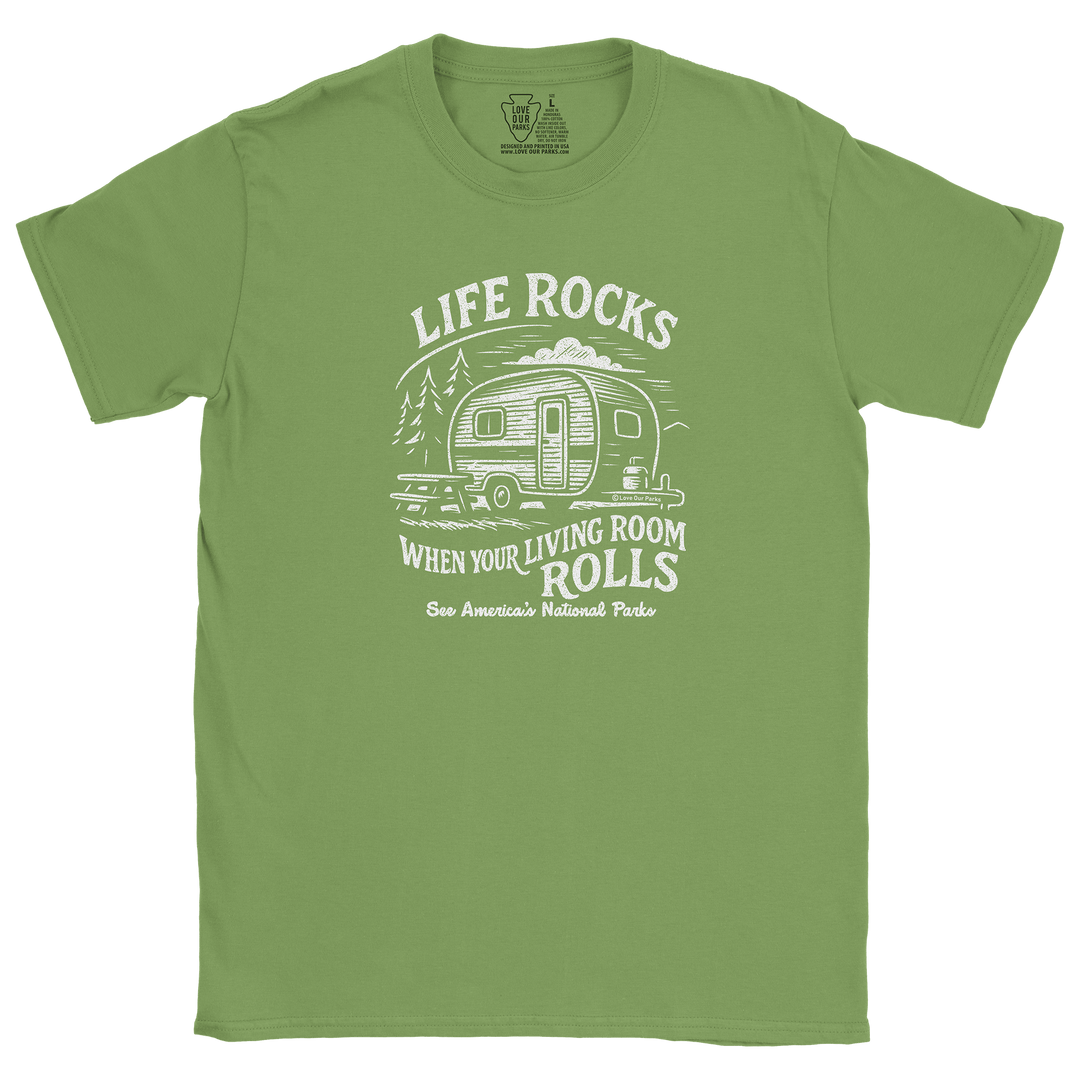 Life Rocks Camper Tee
