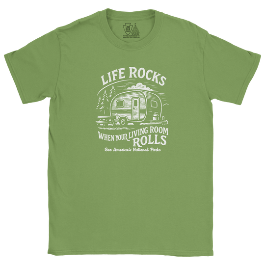Life Rocks Camper Tee