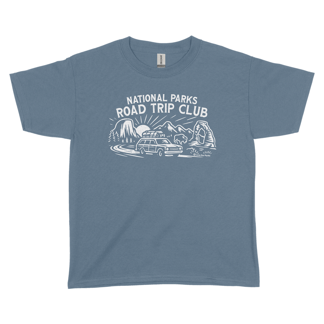 National Parks Road Trip Club Youth Tee