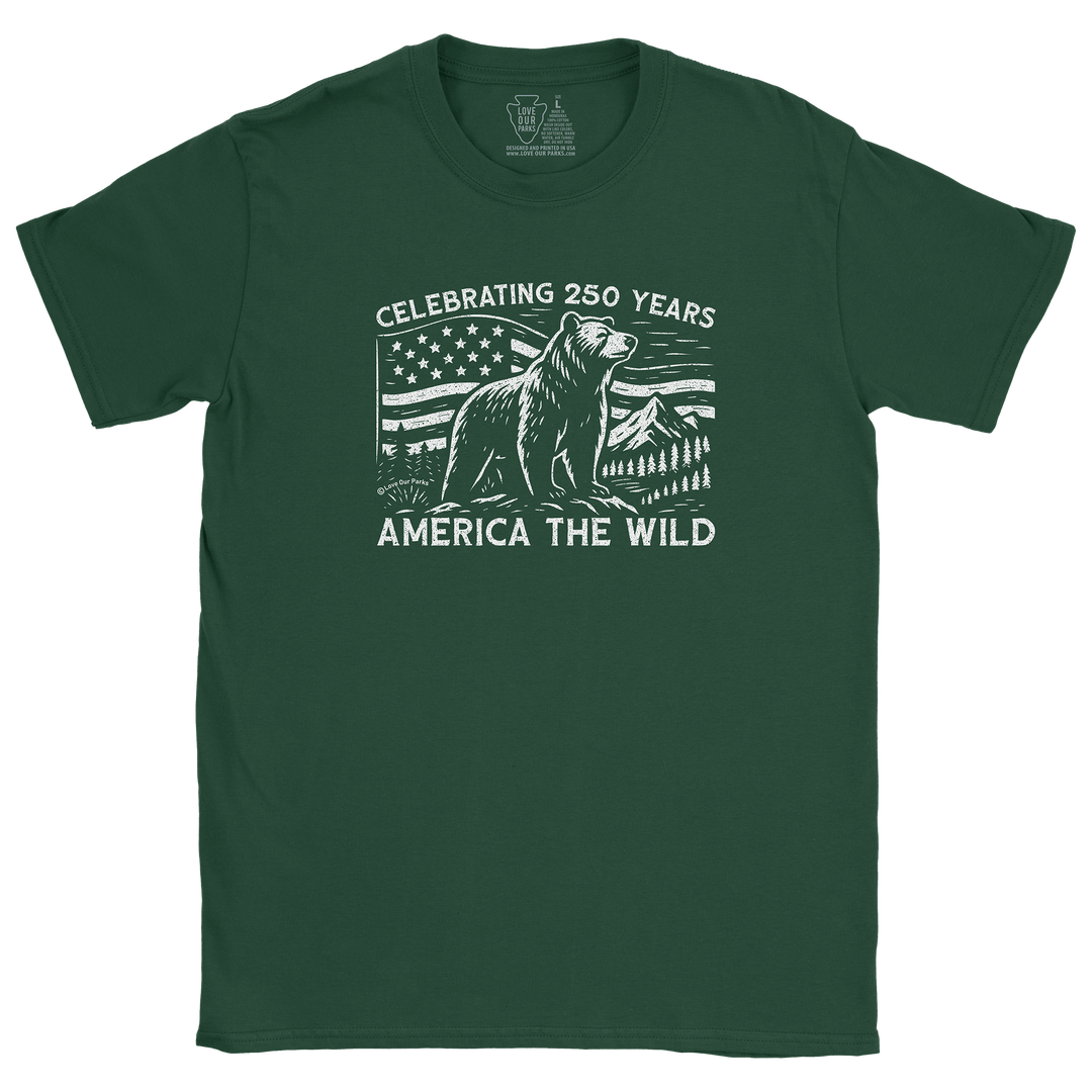 America The Wild Tee