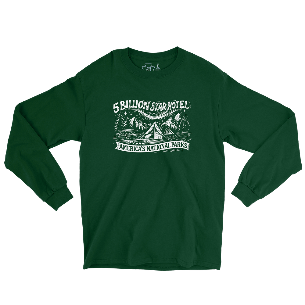 New Five Billion Star Hotel Long Sleeve Tee