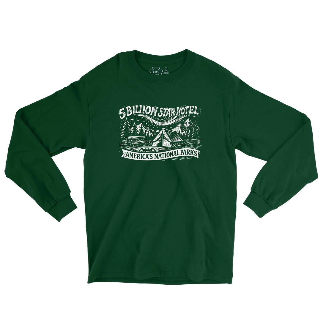 New Five Billion Star Hotel Long Sleeve Tee