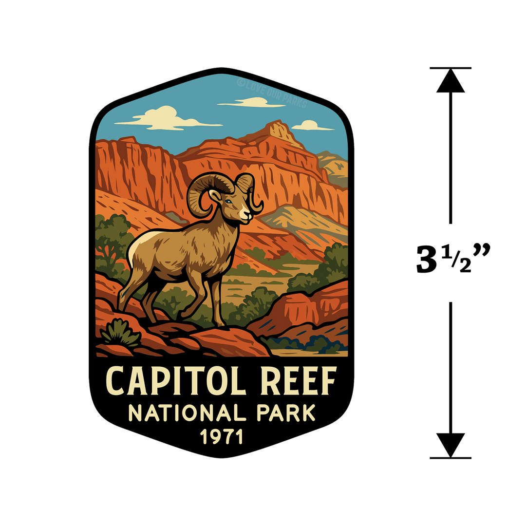 Capitol Reef National Park Sticker