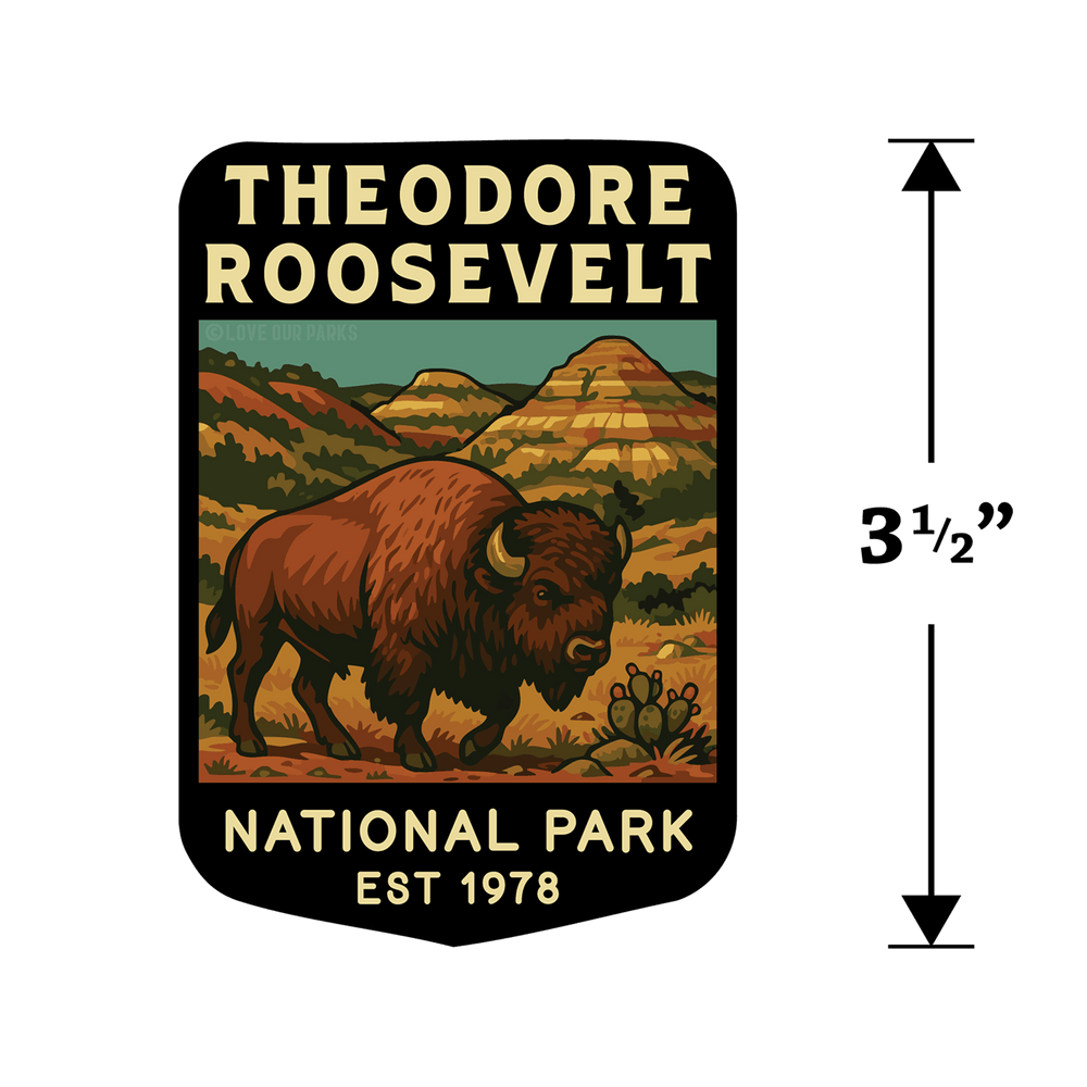 Theodore Roosevelt National Park Sticker