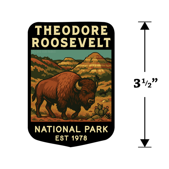 Theodore Roosevelt National Park Sticker