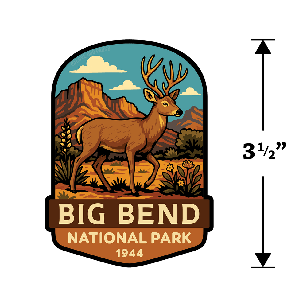 Big Bend National Park Sticker
